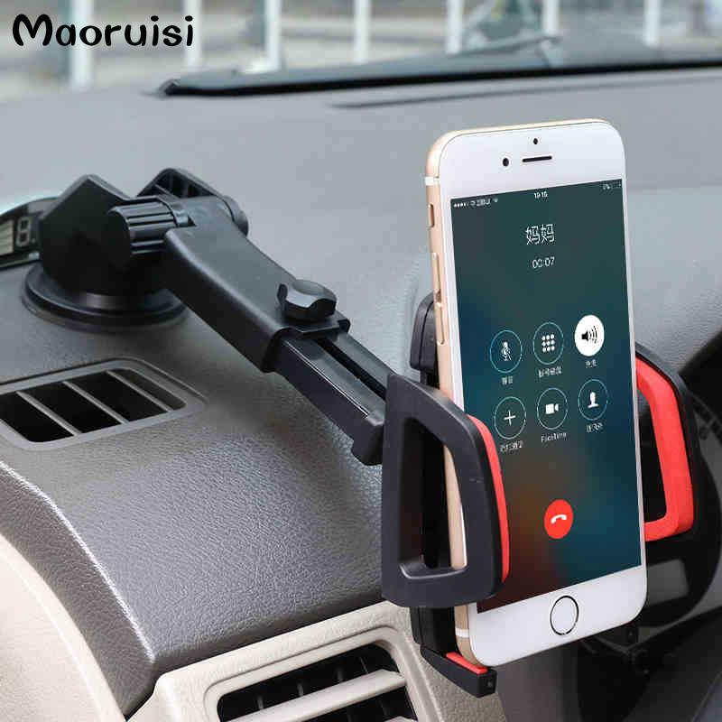 Car Phone Holder Gps Accessories Suction Cup Auto Dashboard Windshield